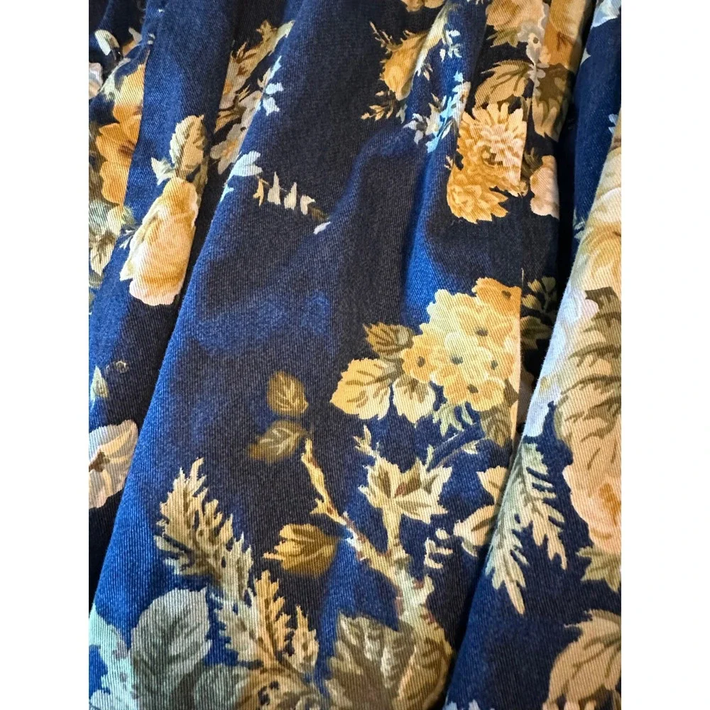 NWT Sandee Royalty Dark Floral Midi Skirt‎ | Cottagecore Whimsigoth Aesthetic